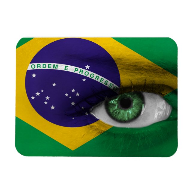 Auge Brasiliens Magnet (Horizontal)