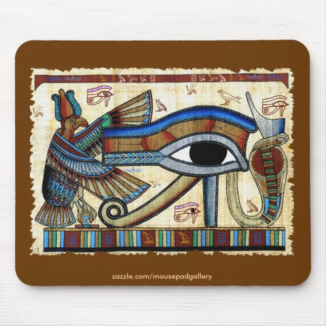 AUGE DER HORUSserie (Wadjet) Mousepad (Vorne)