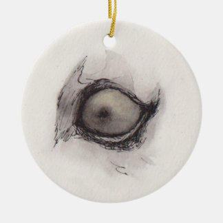 Auge der Hyäne – Blicksammlung Keramik Ornament
