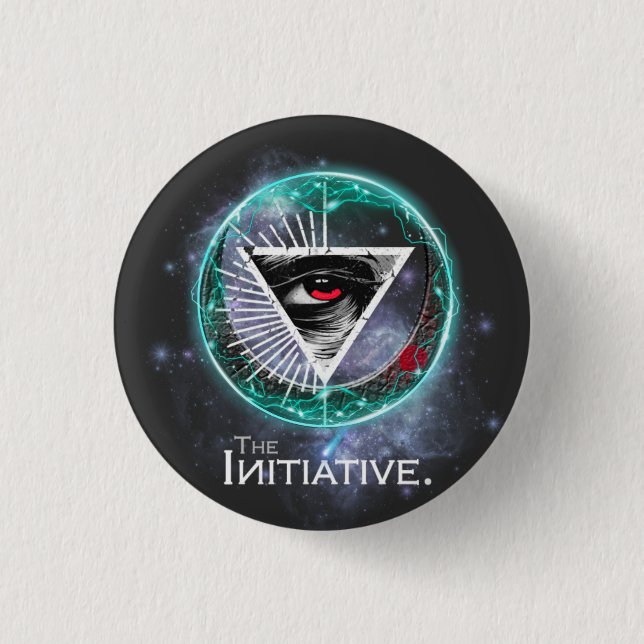 Auge der Initiative Spark Basic Button (Vorderseite)