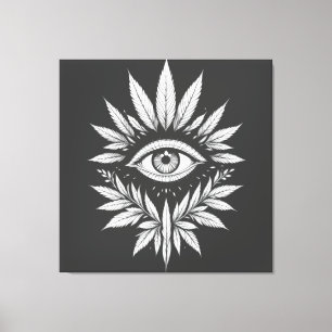 Auge der Natur Leinwanddruck
