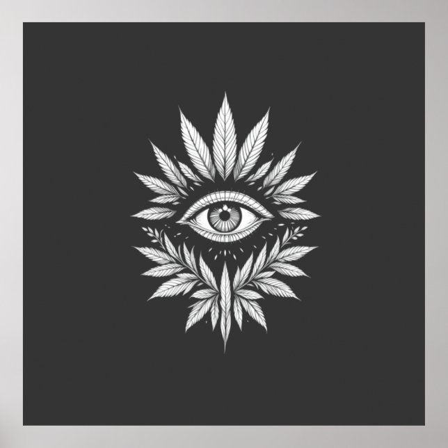 Auge der Natur Poster (Vorne)