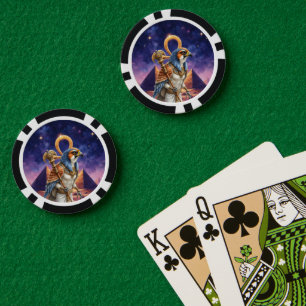 Auge der Sonne – Der ewige Falke der Wüste Pokerchips
