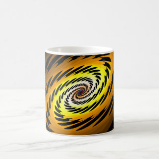 Auge der Tiger-Fraktal-Tasse Tasse