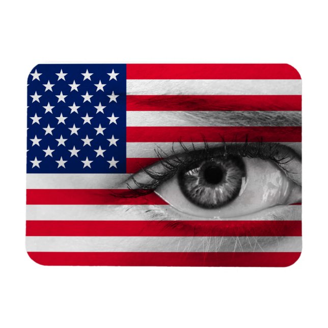 Auge der USA Magnet (Horizontal)