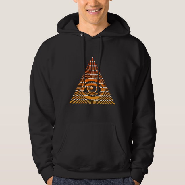 Auge der Vorsehung Hoodie (Vorderseite)