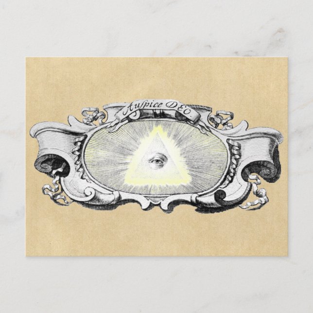 Auge der Vorsehung Postkarte (Vorderseite)