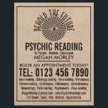 Auge der Vorsehung, psychische Leserwerbung Flyer<br><div class="desc">Auge der Vorsehung,  Psychisch Reading Werbe-Flyer durch den Business Card Store.</div>