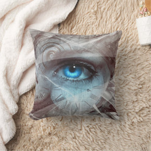 Auge der Zeit Kissen