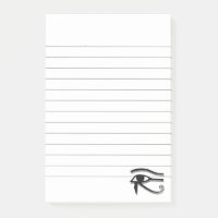 Auge des Ägyptischen Symbolfarbens Horus Zeichnend