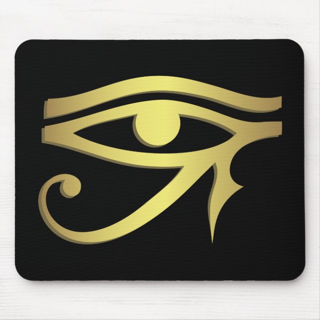 Auge des ägyptischen Symbols Mousepad (Vorne)