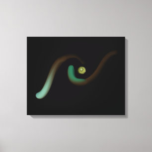 Auge des Betrachters Minimal Art Leinwanddruck