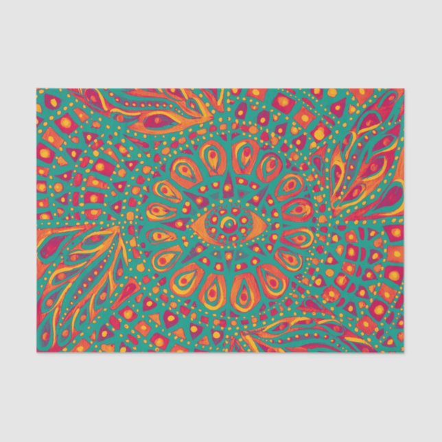 Auge des Feuers Seidenpapier (Vorderseite)