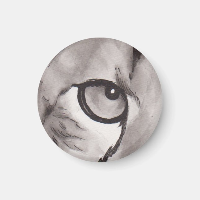 Auge des Geparden – Gaze Collection Magnet (Vorne)