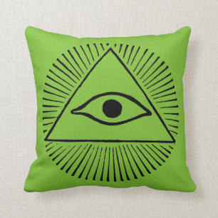 Auge des Gottes Kissen