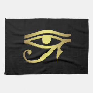 Auge des horus Ägyptersymbols Geschirrtuch