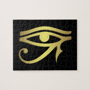 Auge des horus Ägyptersymbols Puzzle