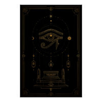 Auge des Horus Himmelaltar Poster