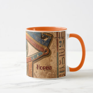Auge des Horus mit Hieroglyphen Custom Spiritual  Tasse