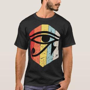 Auge des Horus Vintage Retro Auge des Horus Alt Äg T-Shirt