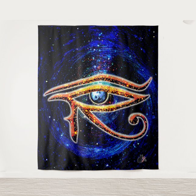 Auge des Horus Wandteppich (Vorderseite)