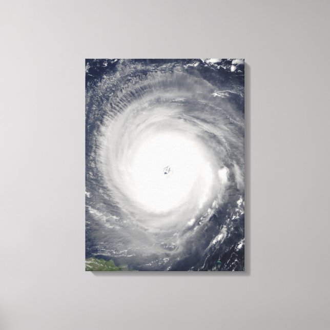 Auge des Hurrikans Leinwanddruck (Vorderseite)