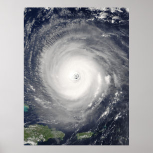 Auge des Hurrikans Poster