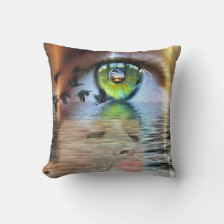 Auge des Inhabers PIllow Kissen