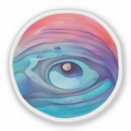 Auge des Kosmos Aufkleber