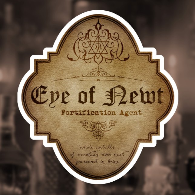 Auge des newt Apothecary DC Aufkleber (Von Creator hochgeladen)
