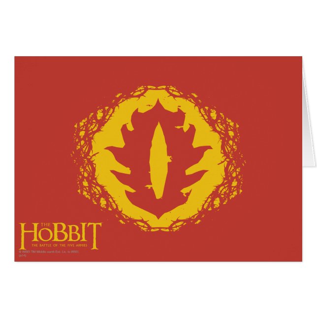 Auge des Sauron-Symbols (Vorderseite (Horizontal))