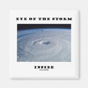 Auge des Sturm-Inneres (das Auge des Hurrikans) Magnet