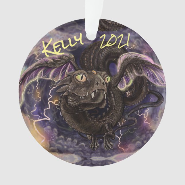 Auge des Sturmdrachen Ornament (Vorderseite)