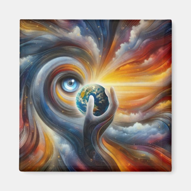 Auge des Sturms Magnet (Vorne)