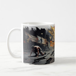 Auge des Tiger-Feuer-Wiederkehr-Geist-Bechers Kaffeetasse