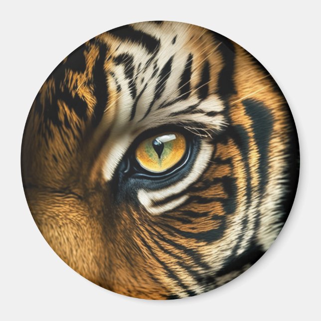 Auge des Tiger Magnet (Vorne)