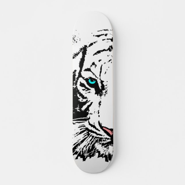 Auge des Tiger-Skateboards Skateboard (Vorne)