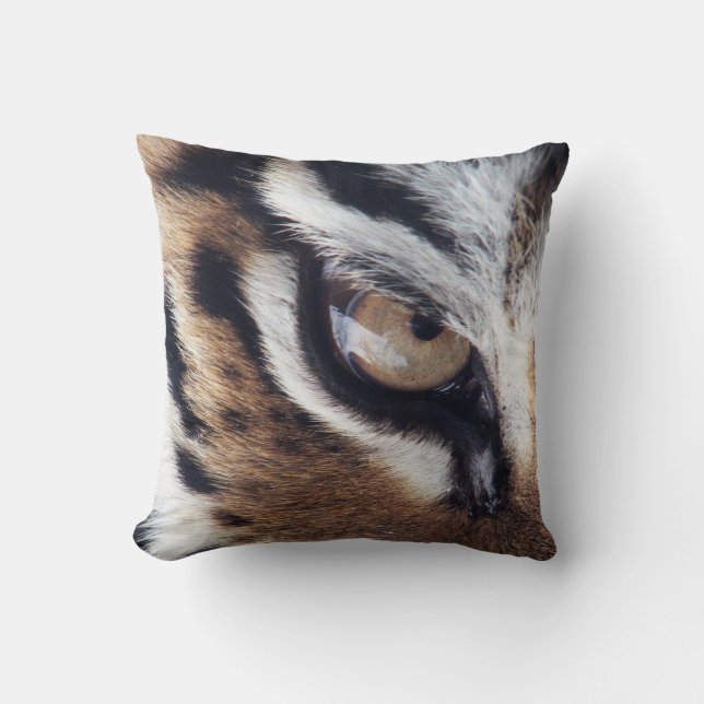 Auge des Tigers 1 Kissen (Vorderseite)