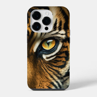 Auge des Tigers iPhone 14 Pro Hülle