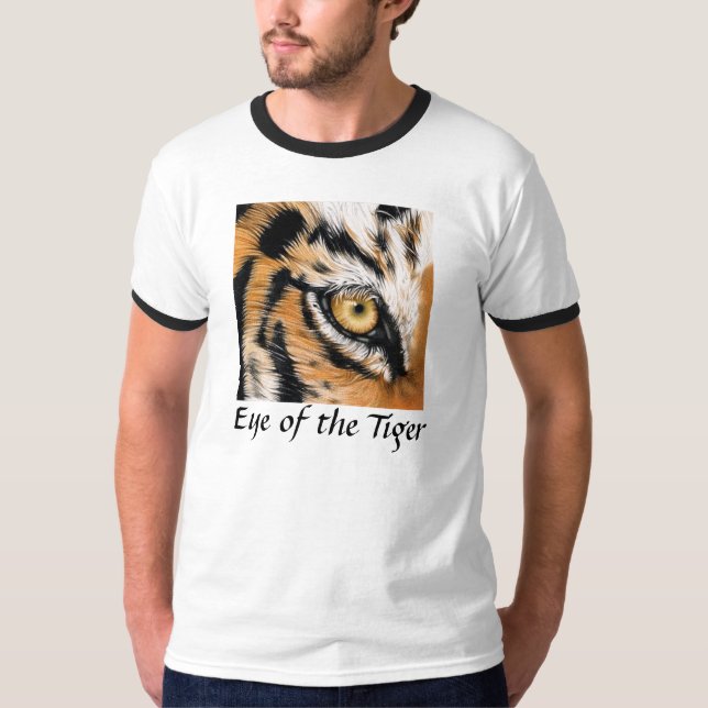 Auge des Tigers T-Shirt (Vorderseite)