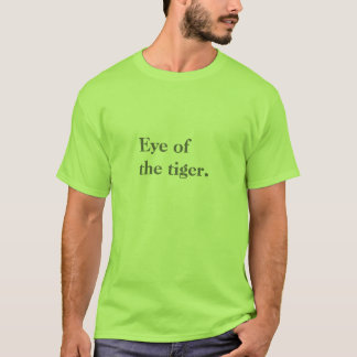 Auge des Tigers T-Shirt
