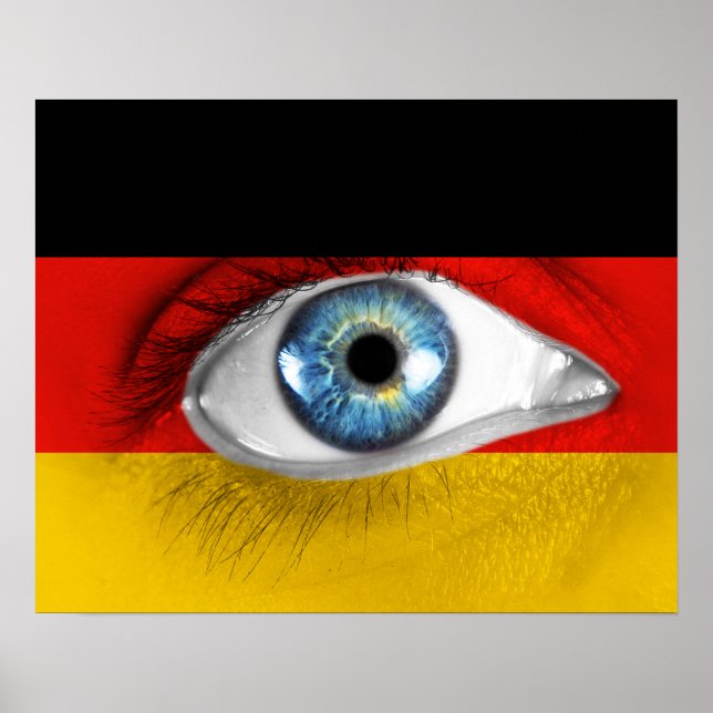 Auge Deutschlands Poster (Vorne)