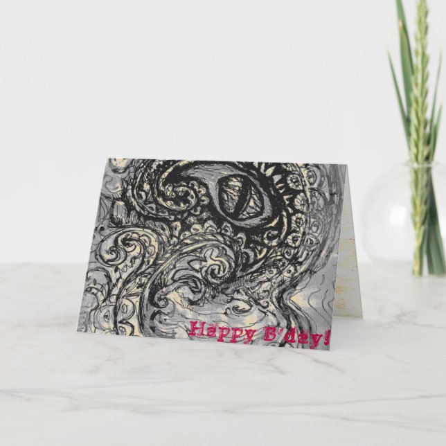 Auge eines Seemanners Karte (Vorderseite)