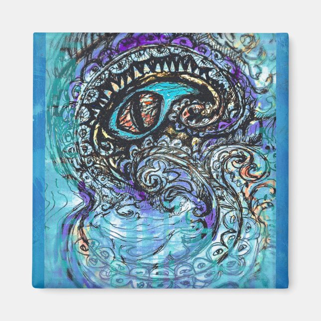 Auge eines Seemanners Magnet (Vorne)