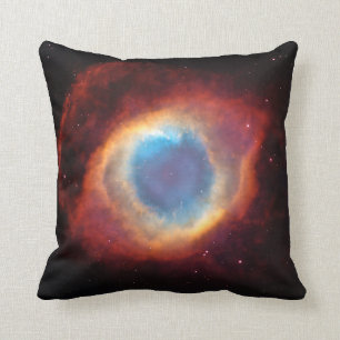 Auge Gottes Helixnebel Rot Blaue Sternwolken Kissen