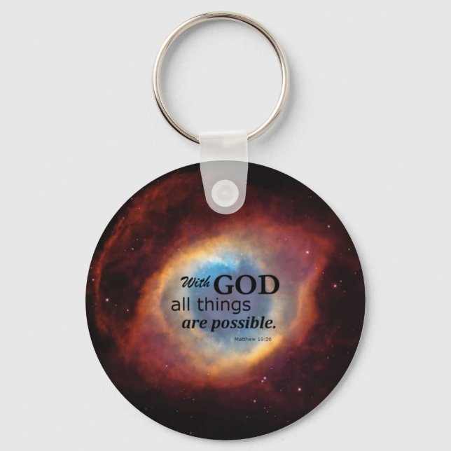Auge Gottes Schlüsselanhänger (Vorderseite)