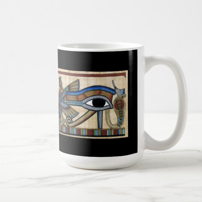 Auge Horus Antike Ägyptische Tasse (Rechts)