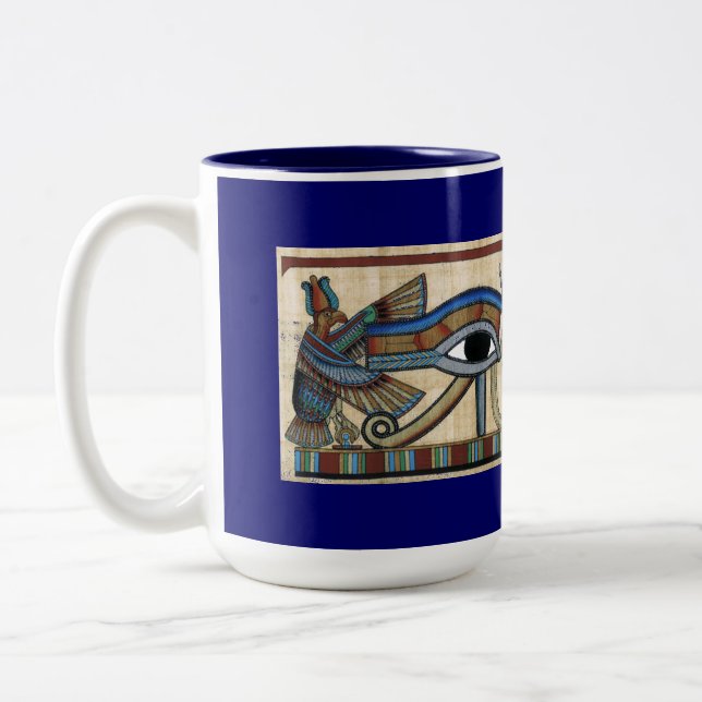 Auge Horus Antike Ägyptische Tasse (Links)