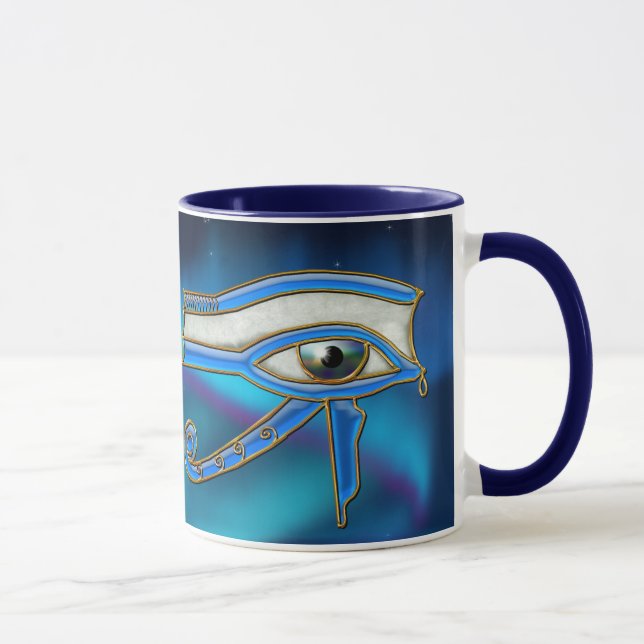 Auge Horus Wadjet Tasse Ägyptische Kunst (Rechts)