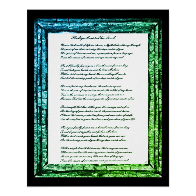 Auge in unserem Soul Poster (Vorderseite)